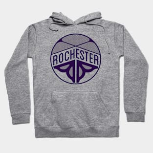 Rochester Flower logo - lilac Hoodie